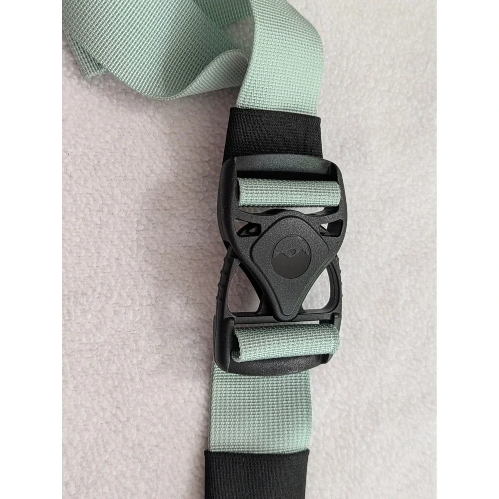 KAVU Canvas Spectator Belt Bag Hip Fanny Pack Camo Teal Green Blue Brown
